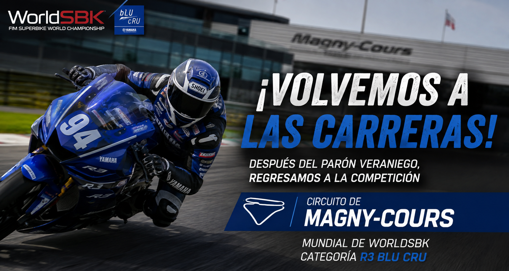 ¡Volvemos a las carreras en Magny-Cours!